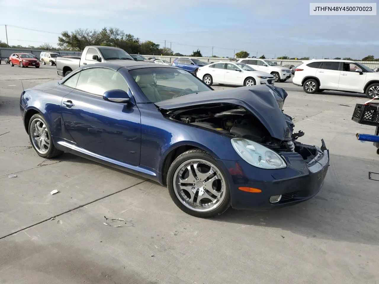 2005 Lexus Sc 430 VIN: JTHFN48Y450070023 Lot: 77154294