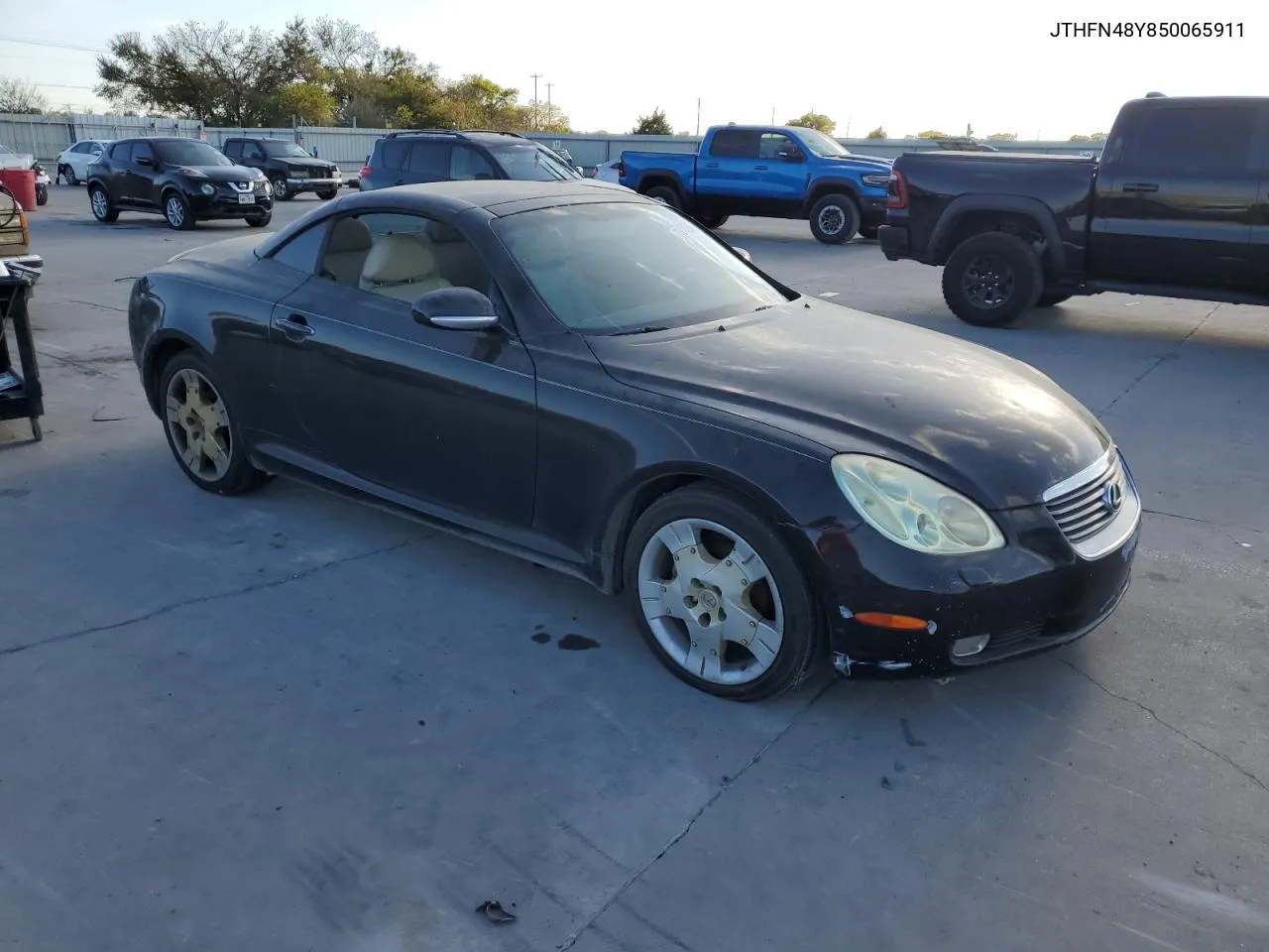 2005 Lexus Sc 430 VIN: JTHFN48Y850065911 Lot: 77474264