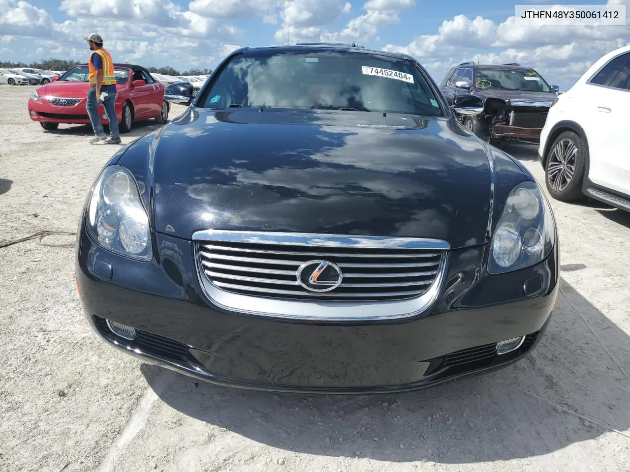 2005 Lexus Sc 430 VIN: JTHFN48Y350061412 Lot: 77746784