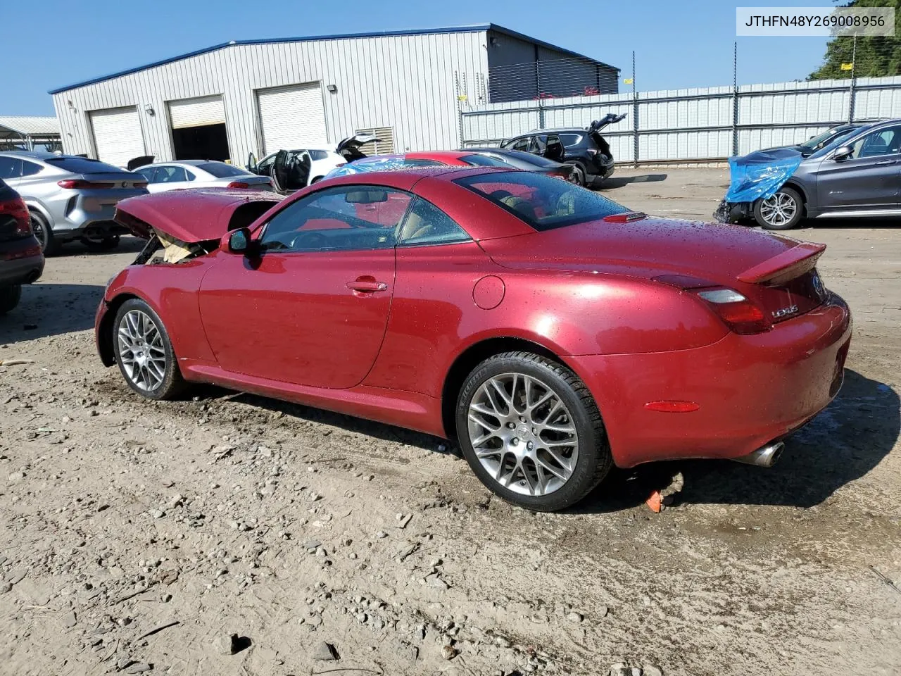 2006 Lexus Sc 430 VIN: JTHFN48Y269008956 Lot: 67240604