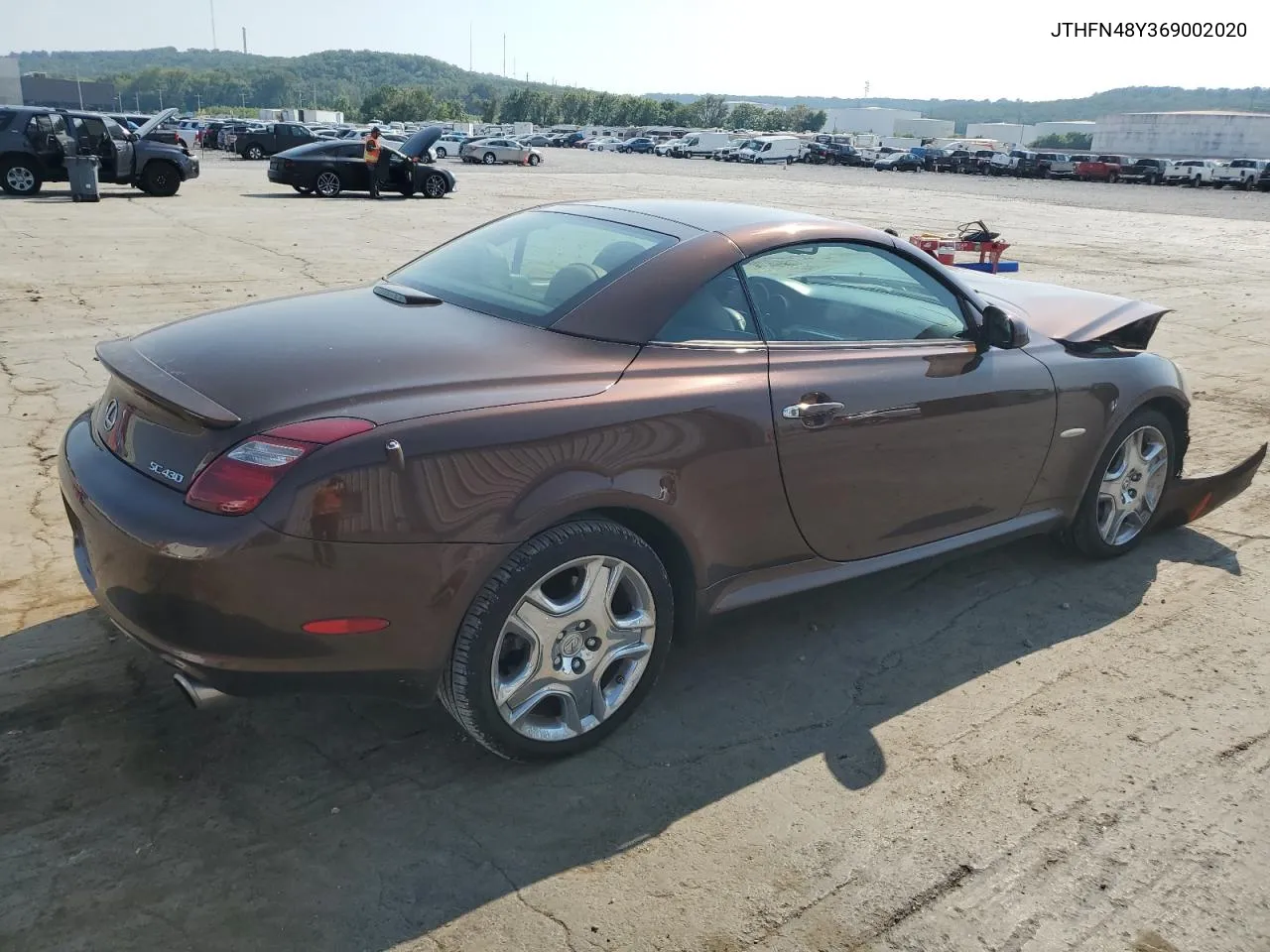 2006 Lexus Sc 430 VIN: JTHFN48Y369002020 Lot: 69000774