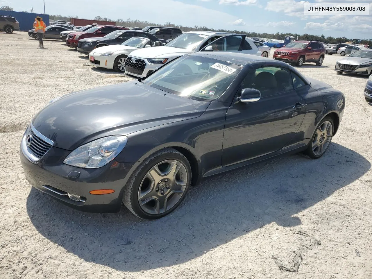 2006 Lexus Sc 430 VIN: JTHFN48Y569008708 Lot: 74457164