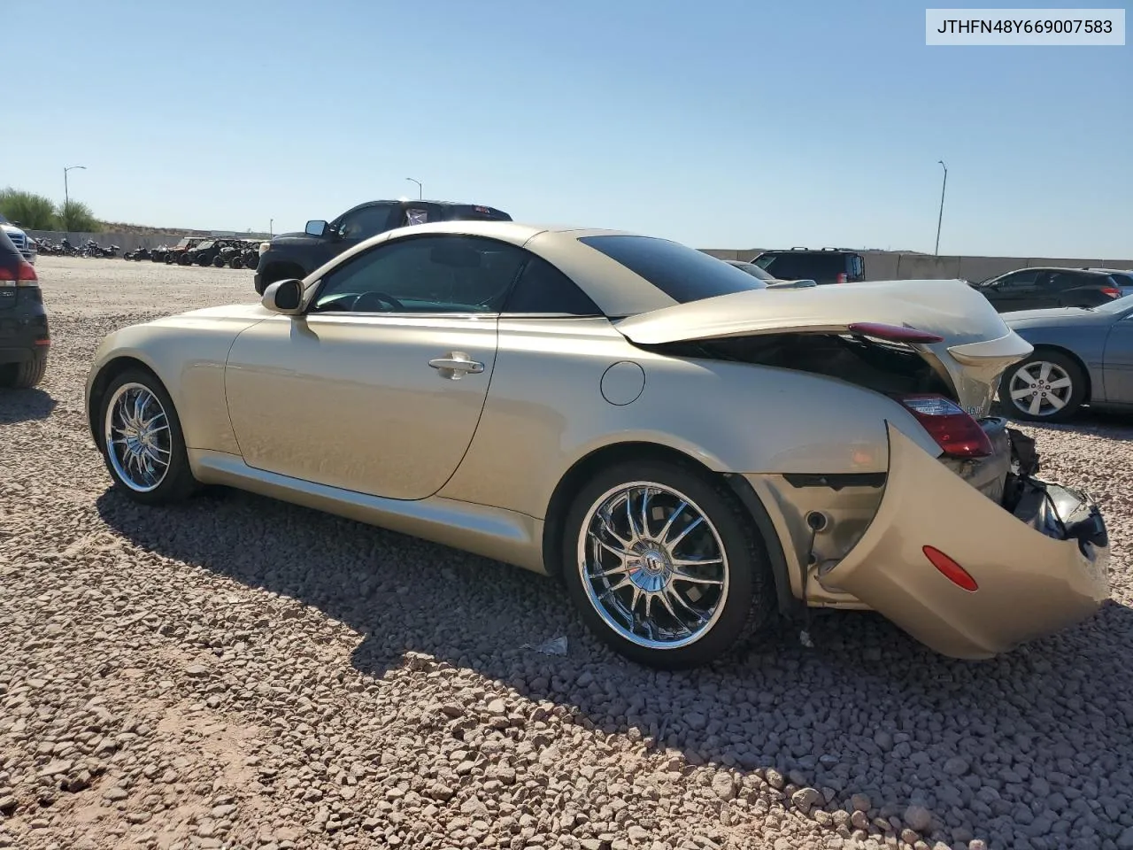 2006 Lexus Sc 430 VIN: JTHFN48Y669007583 Lot: 75931734