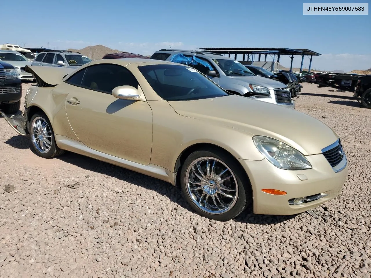 2006 Lexus Sc 430 VIN: JTHFN48Y669007583 Lot: 75931734