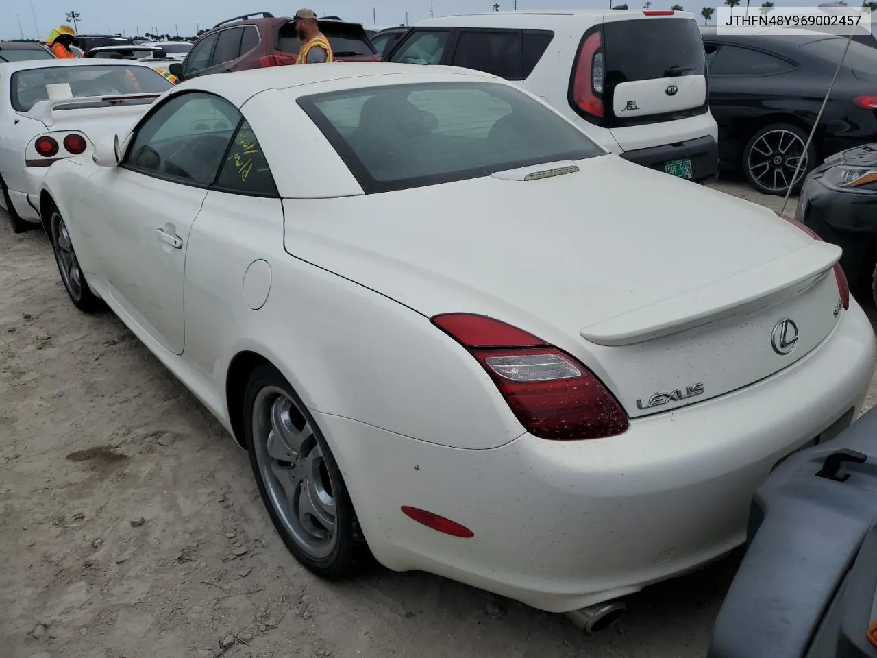 2006 Lexus Sc 430 VIN: JTHFN48Y969002457 Lot: 76567494