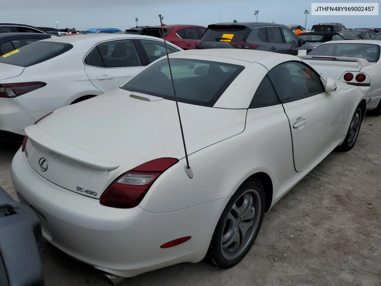 2006 Lexus Sc 430 VIN: JTHFN48Y969002457 Lot: 76567494