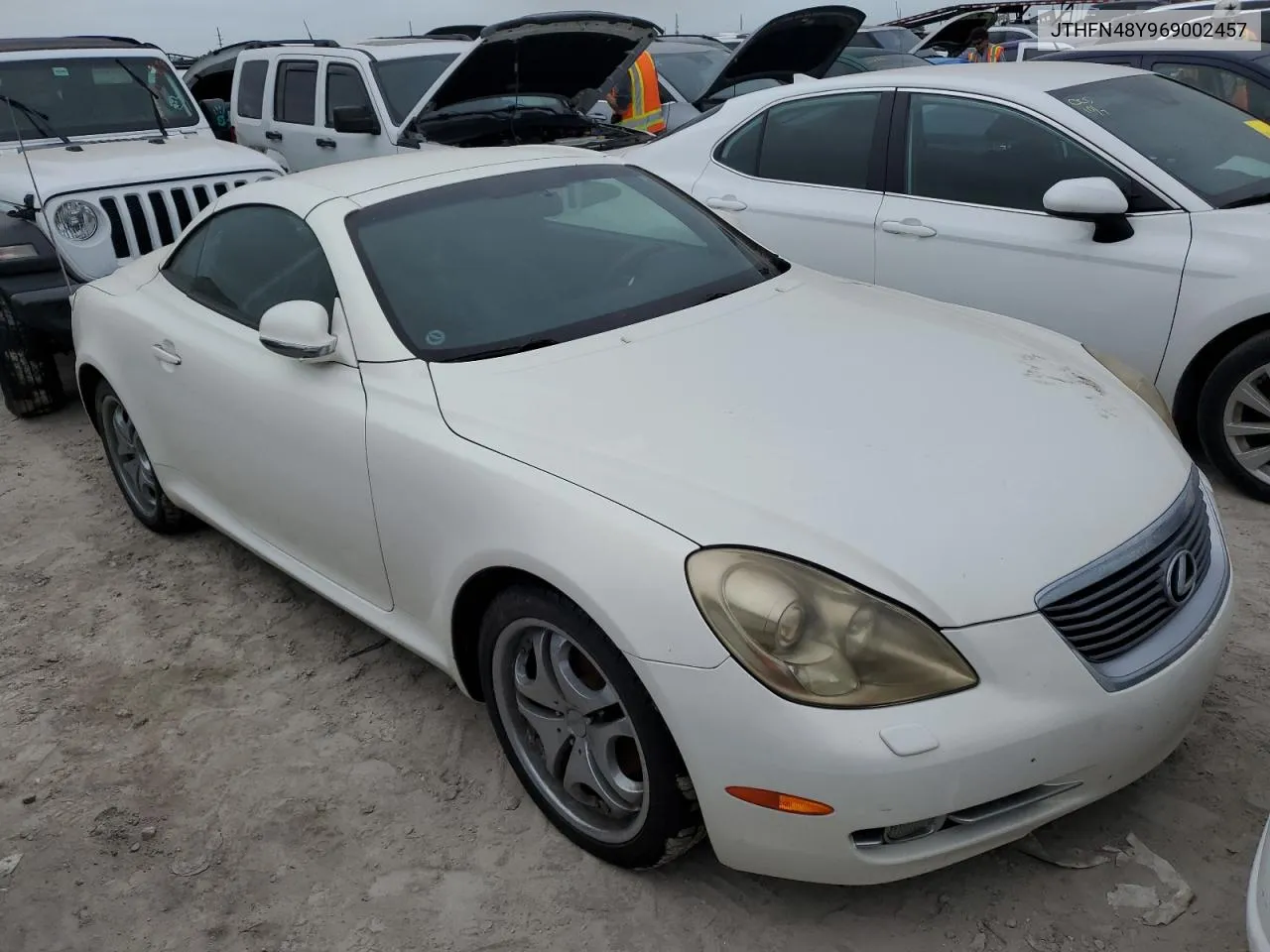 2006 Lexus Sc 430 VIN: JTHFN48Y969002457 Lot: 76567494