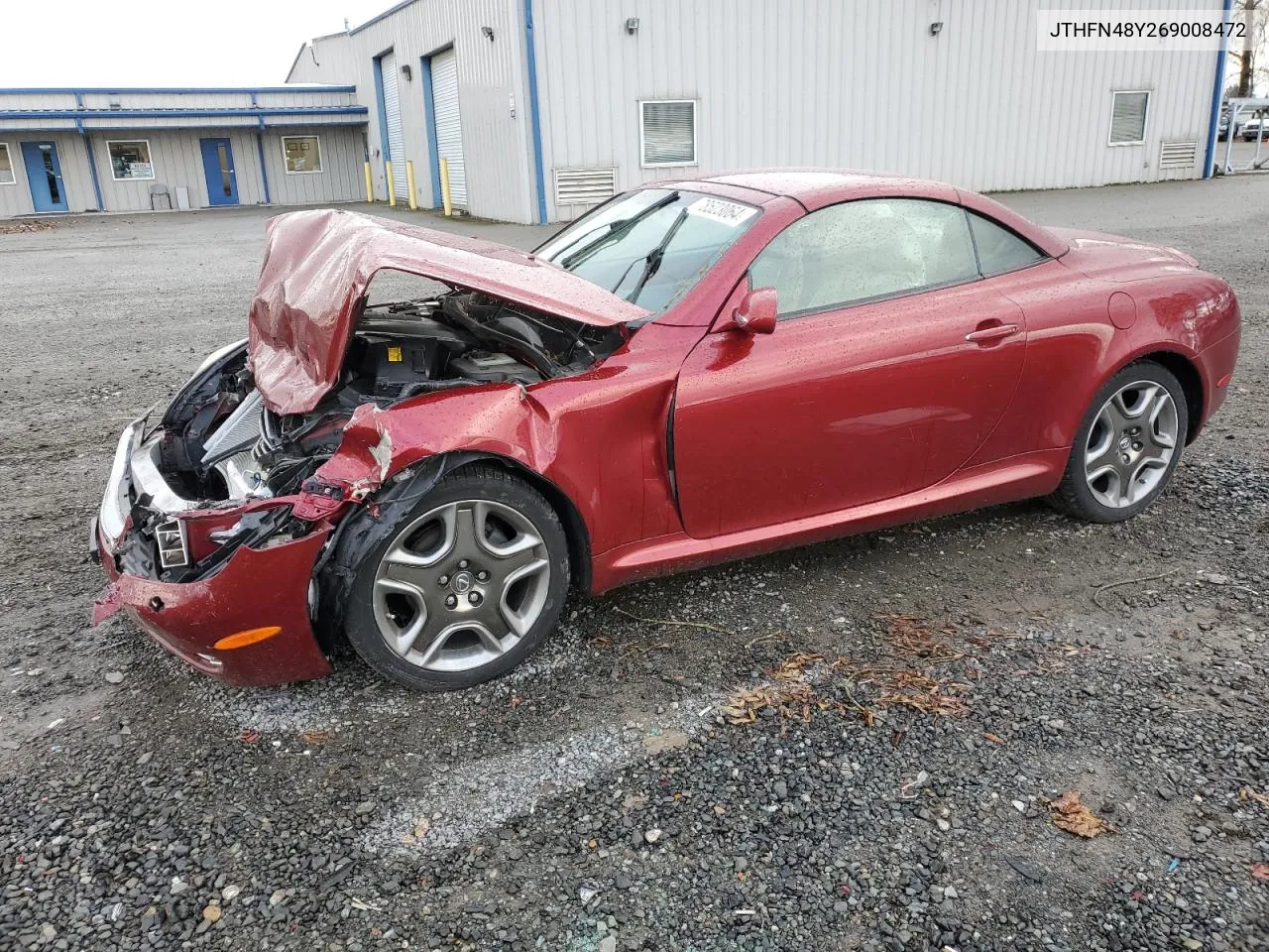 2006 Lexus Sc 430 VIN: JTHFN48Y269008472 Lot: 78523064