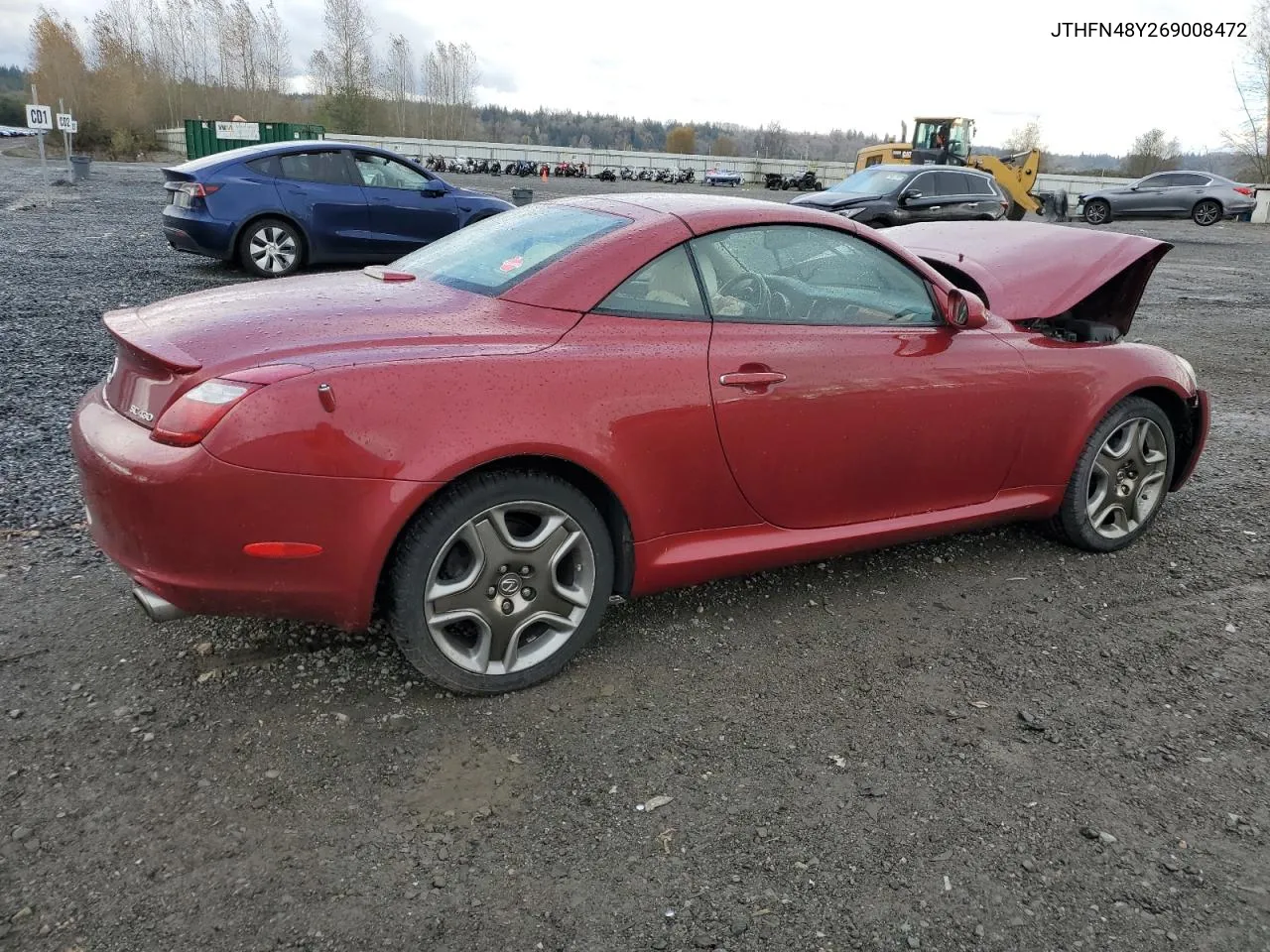 2006 Lexus Sc 430 VIN: JTHFN48Y269008472 Lot: 78523064