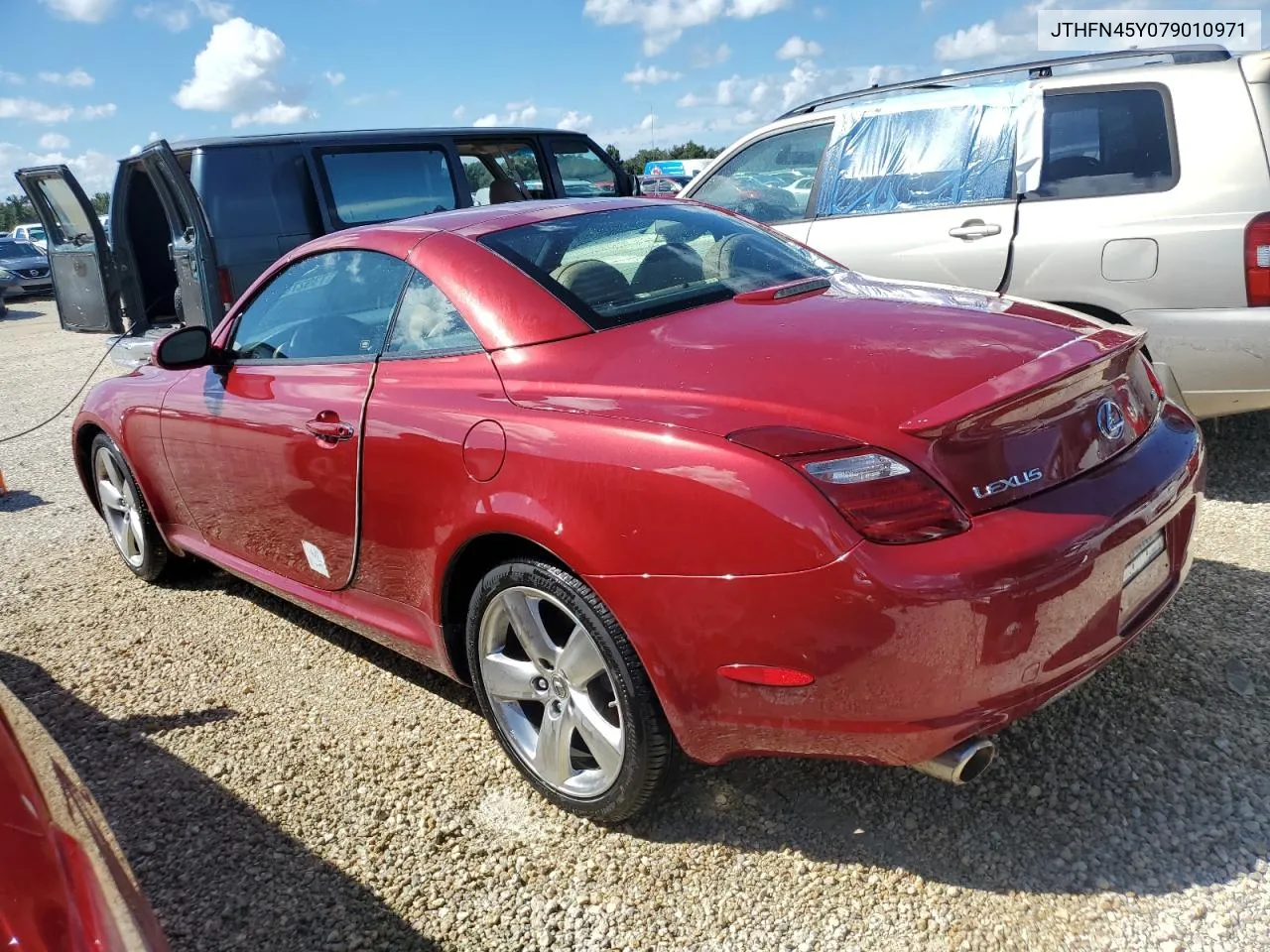 2007 Lexus Sc 430 VIN: JTHFN45Y079010971 Lot: 73927854