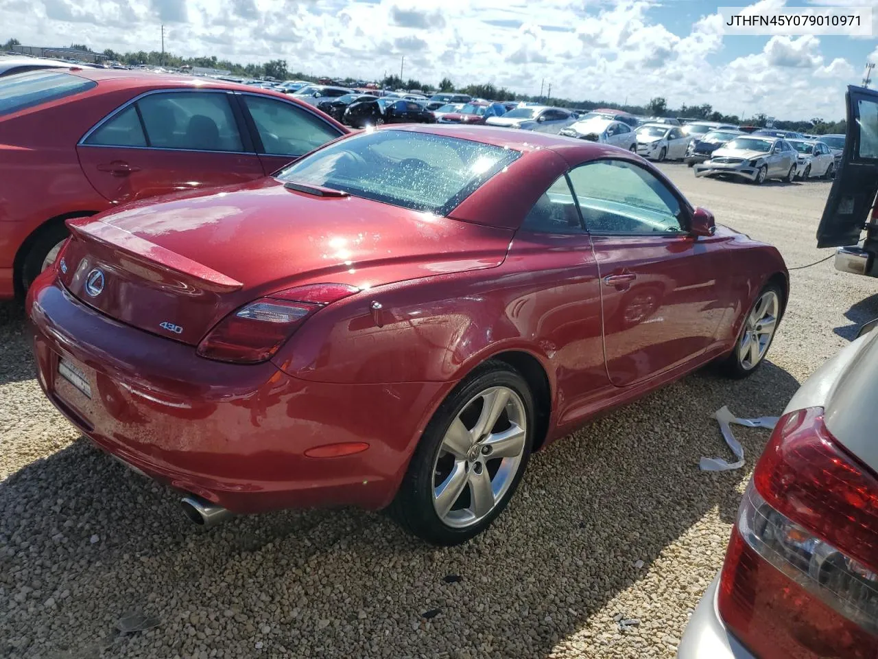 2007 Lexus Sc 430 VIN: JTHFN45Y079010971 Lot: 73927854