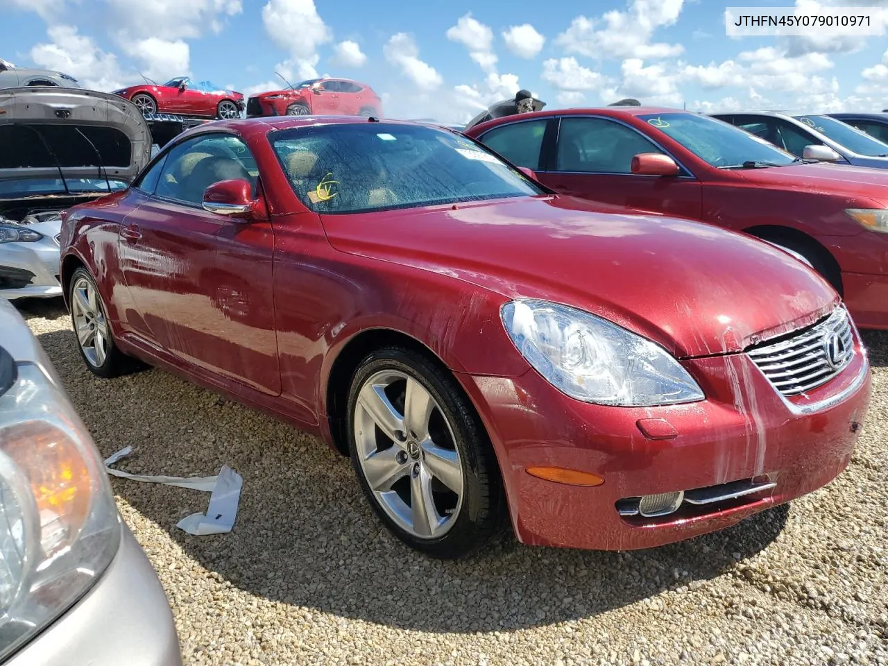 2007 Lexus Sc 430 VIN: JTHFN45Y079010971 Lot: 73927854