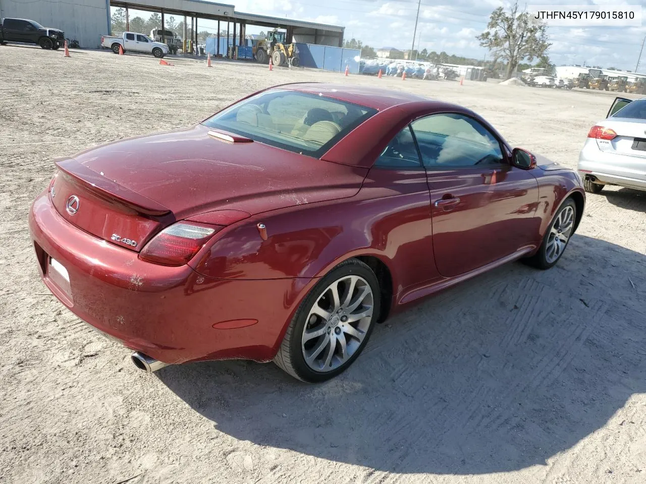 2007 Lexus Sc 430 VIN: JTHFN45Y179015810 Lot: 74630984