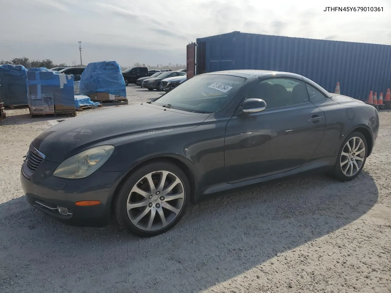 2007 Lexus Sc 430 VIN: JTHFN45Y679010361 Lot: 75186764