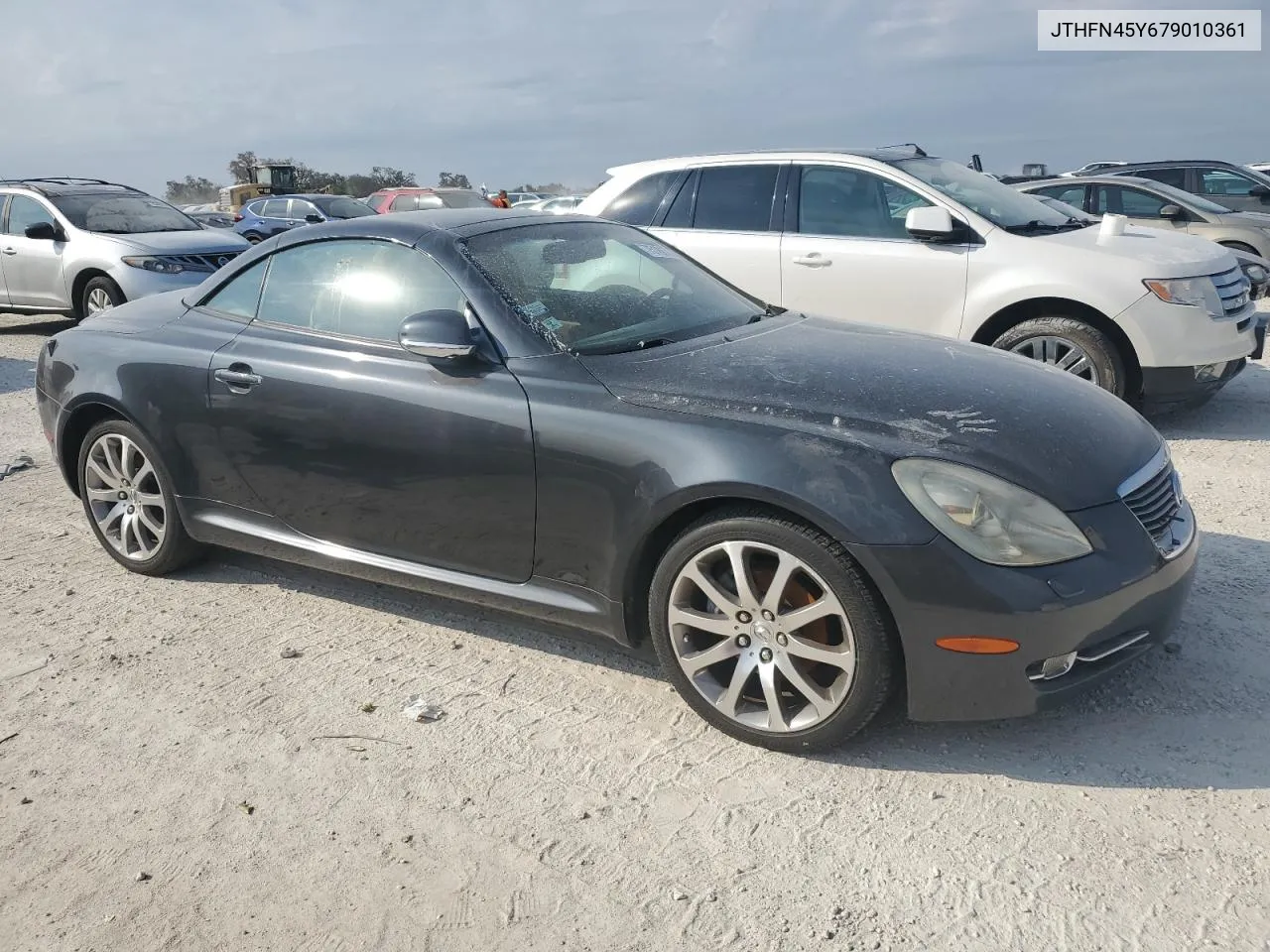 2007 Lexus Sc 430 VIN: JTHFN45Y679010361 Lot: 75186764