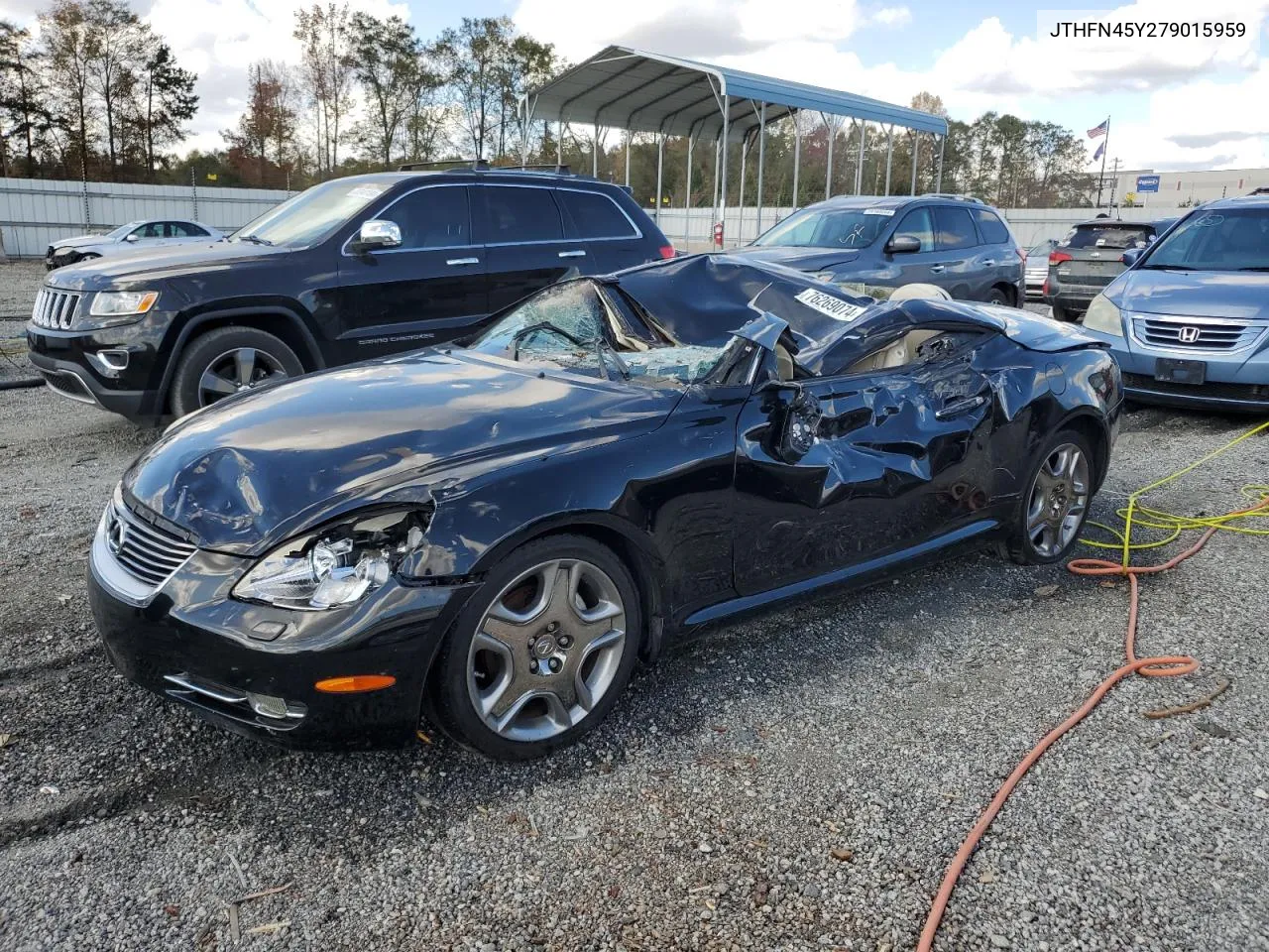 2007 Lexus Sc 430 VIN: JTHFN45Y279015959 Lot: 76269074