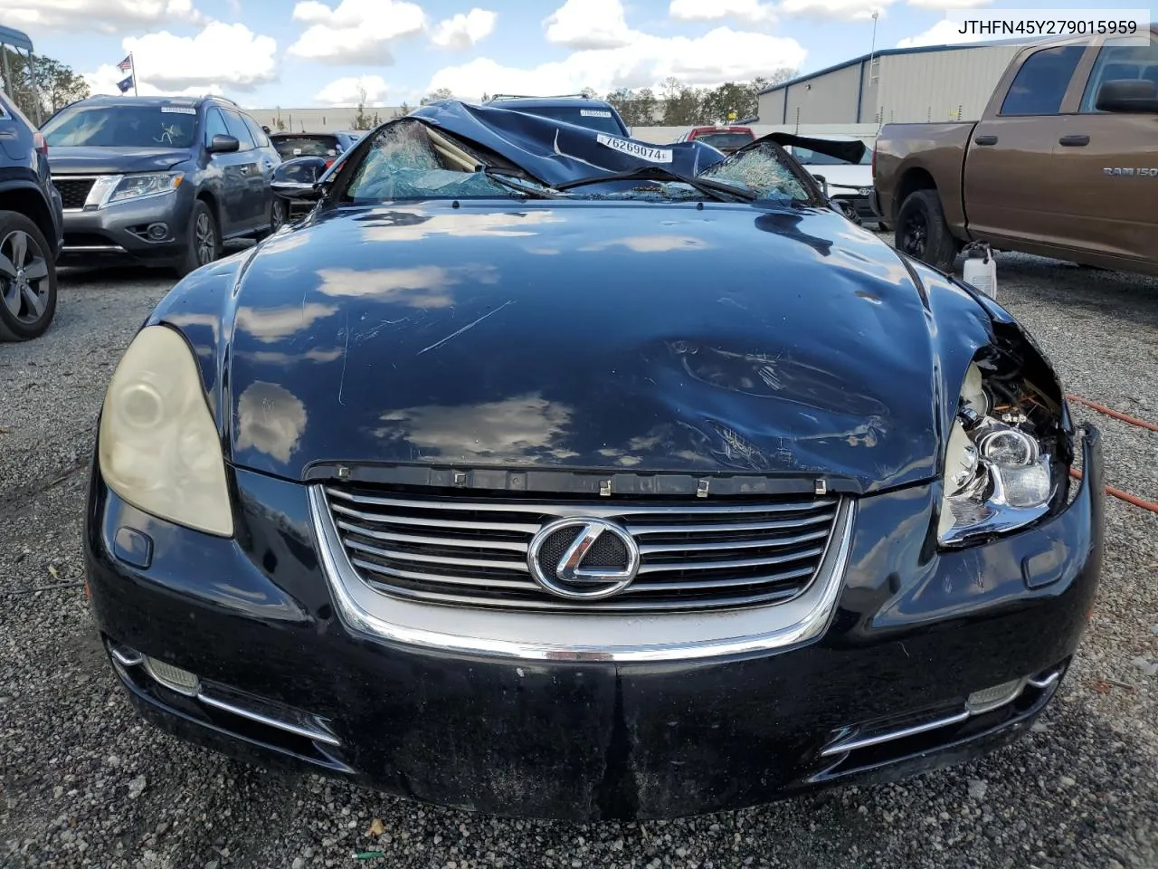 2007 Lexus Sc 430 VIN: JTHFN45Y279015959 Lot: 76269074