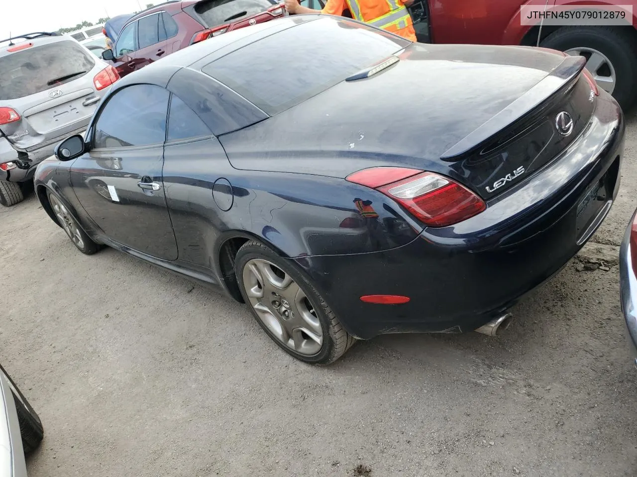 2007 Lexus Sc 430 VIN: JTHFN45Y079012879 Lot: 76712904