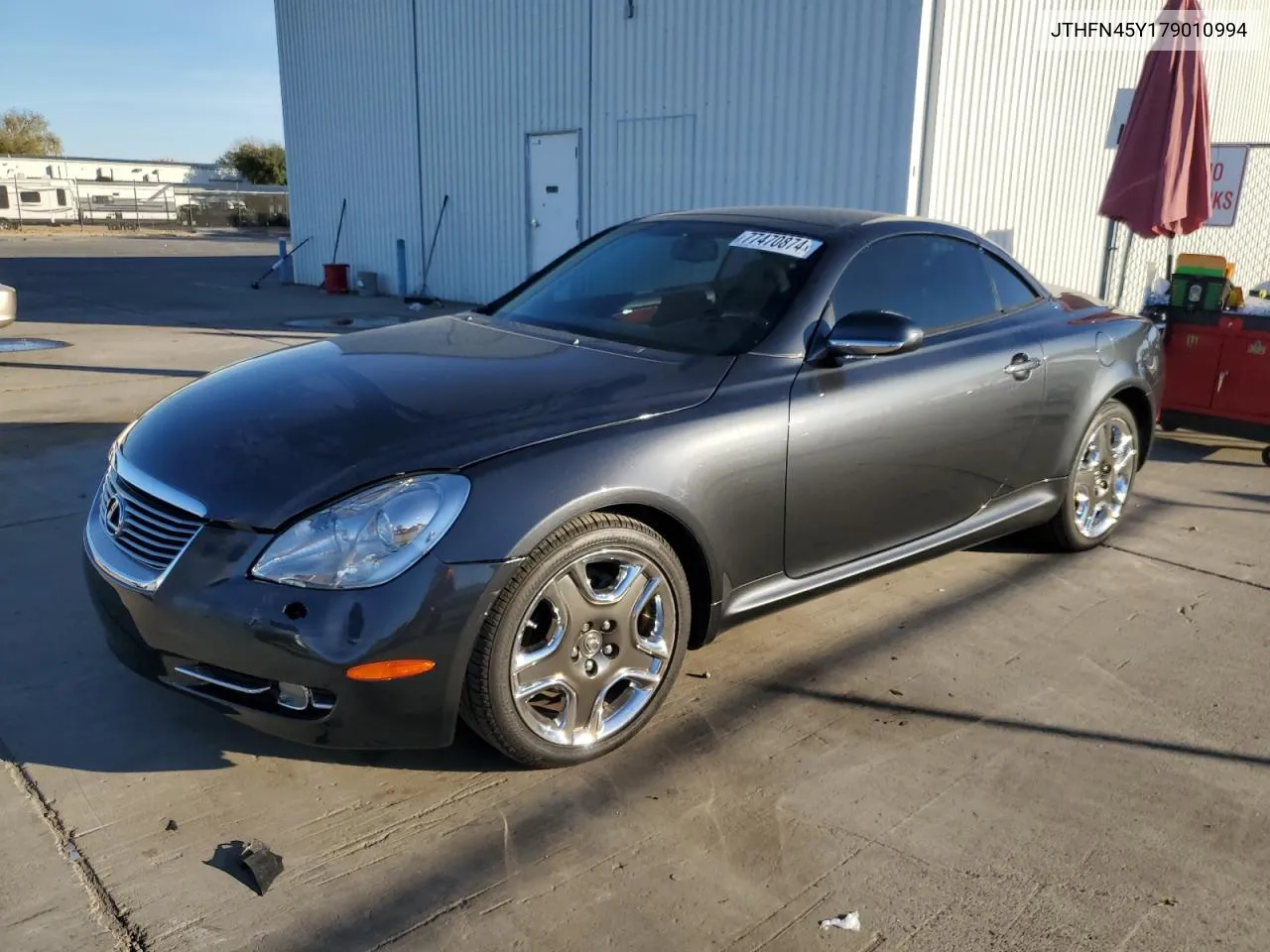 2007 Lexus Sc 430 VIN: JTHFN45Y179010994 Lot: 77470874