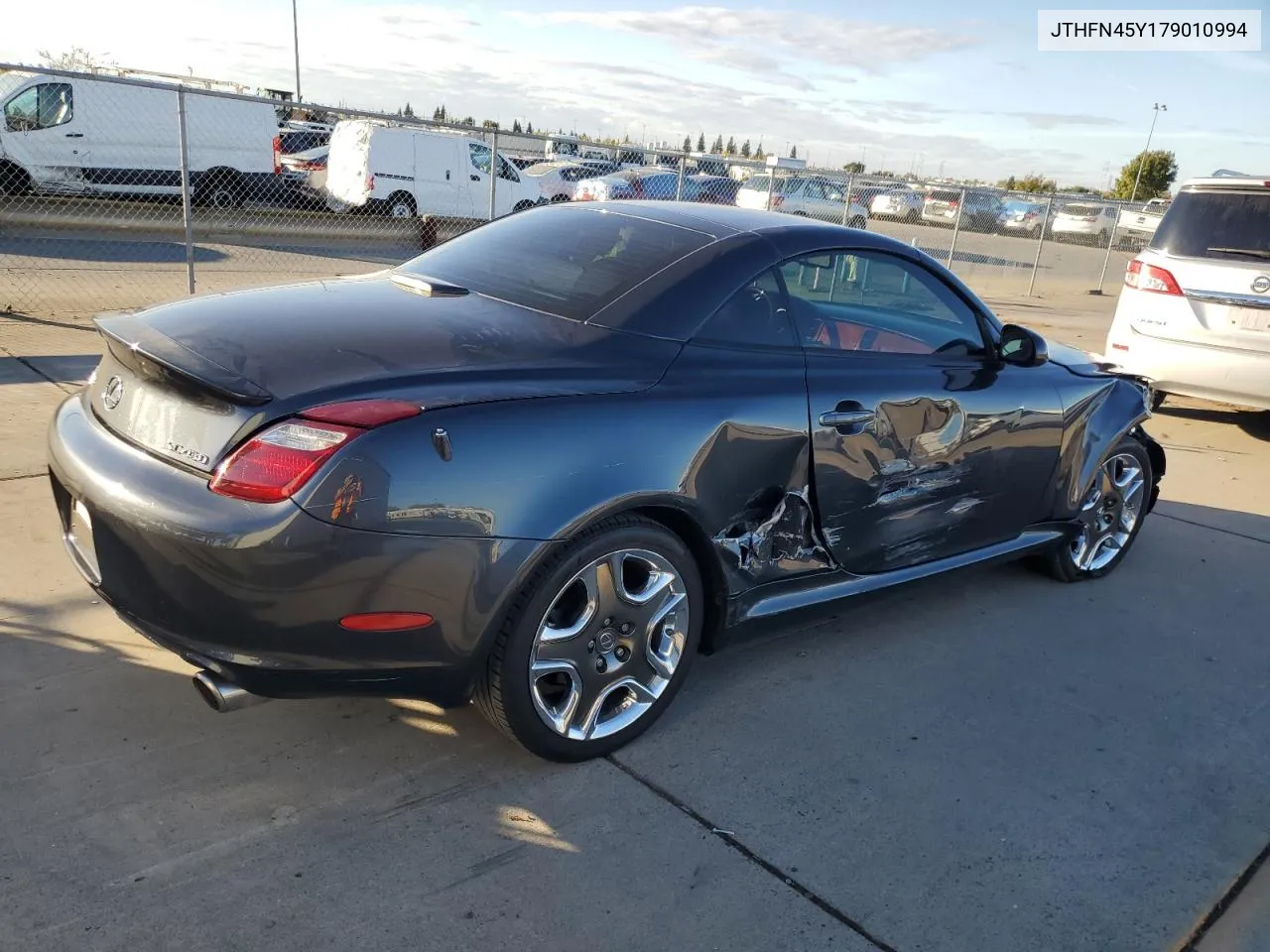 2007 Lexus Sc 430 VIN: JTHFN45Y179010994 Lot: 77470874