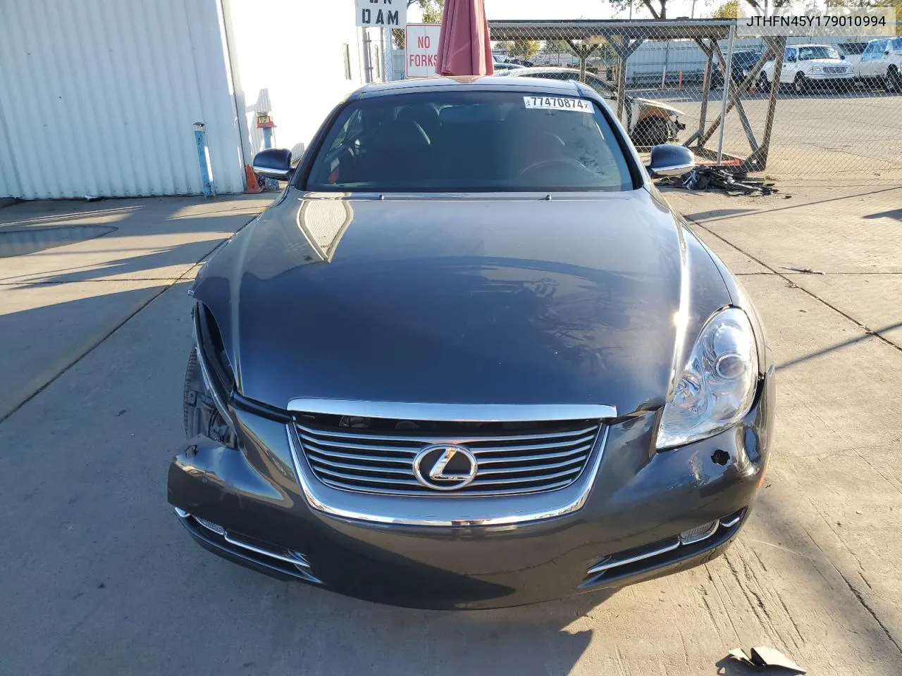 2007 Lexus Sc 430 VIN: JTHFN45Y179010994 Lot: 77470874