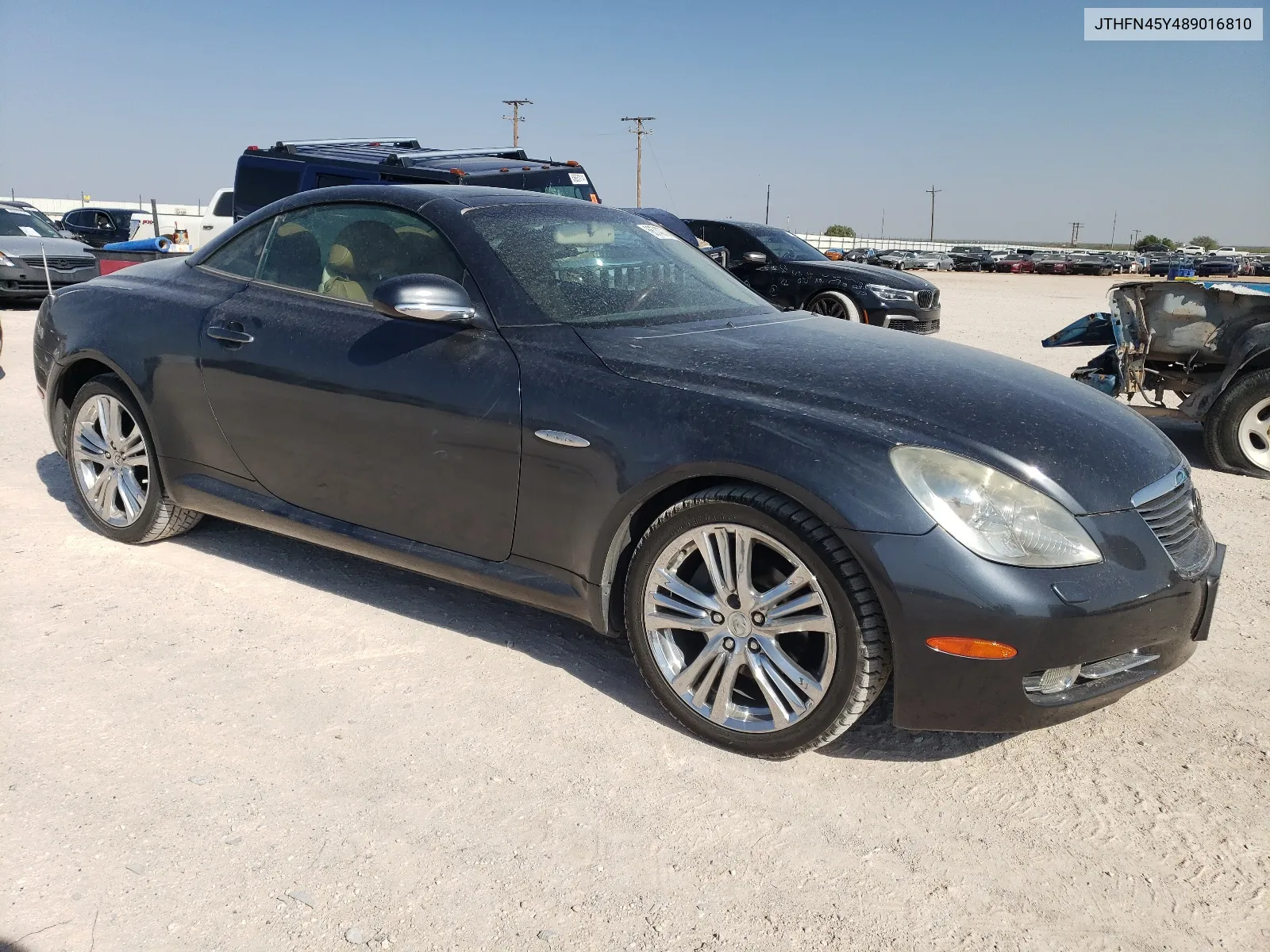 2008 Lexus Sc 430 VIN: JTHFN45Y489016810 Lot: 66743734