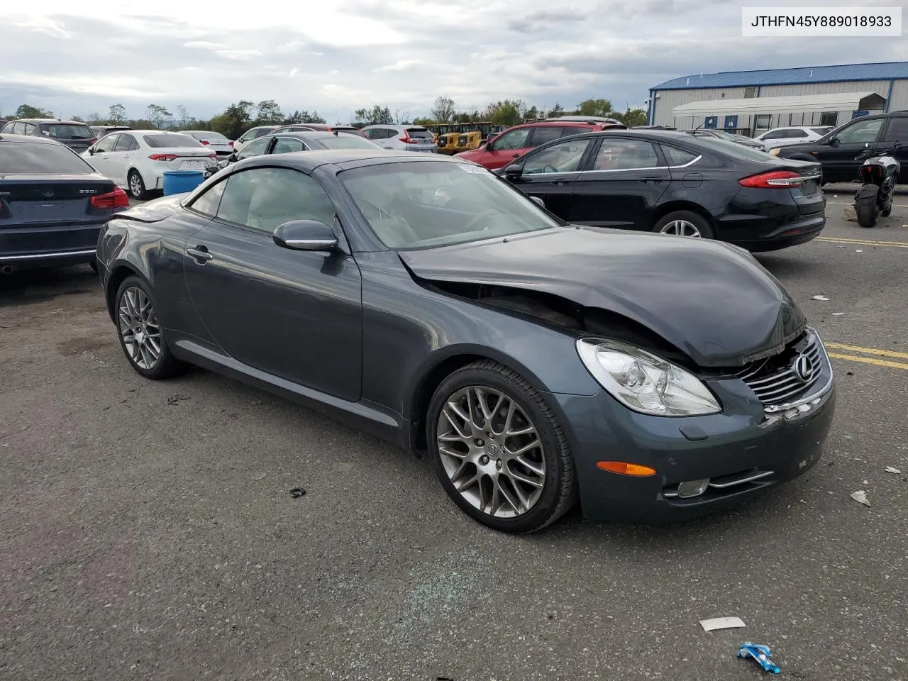 2008 Lexus Sc 430 VIN: JTHFN45Y889018933 Lot: 73762244