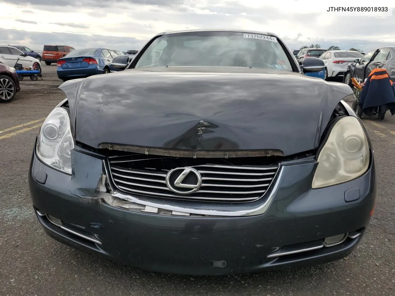 2008 Lexus Sc 430 VIN: JTHFN45Y889018933 Lot: 73762244