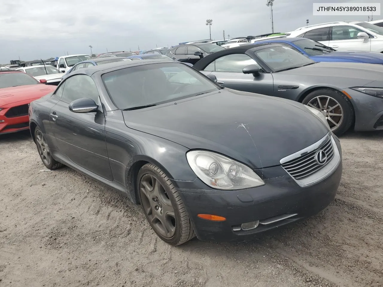 2008 Lexus Sc 430 VIN: JTHFN45Y389018533 Lot: 74909164