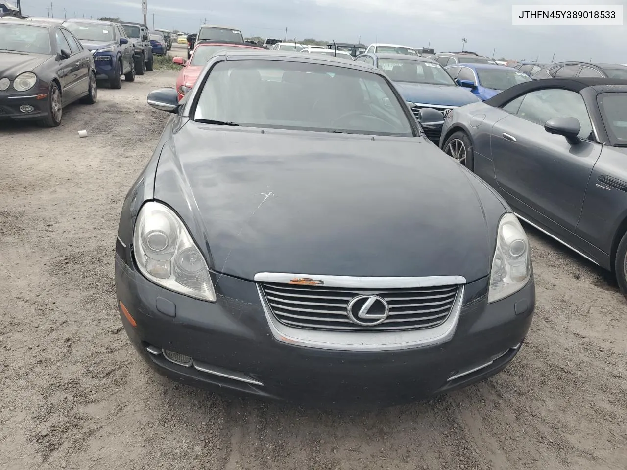 2008 Lexus Sc 430 VIN: JTHFN45Y389018533 Lot: 74909164