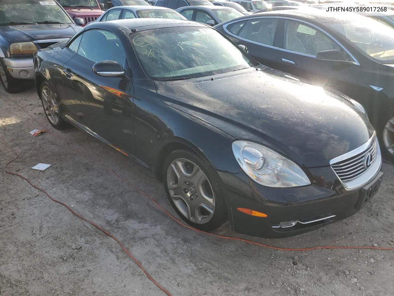 2008 Lexus Sc 430 VIN: JTHFN45Y589017268 Lot: 77182644