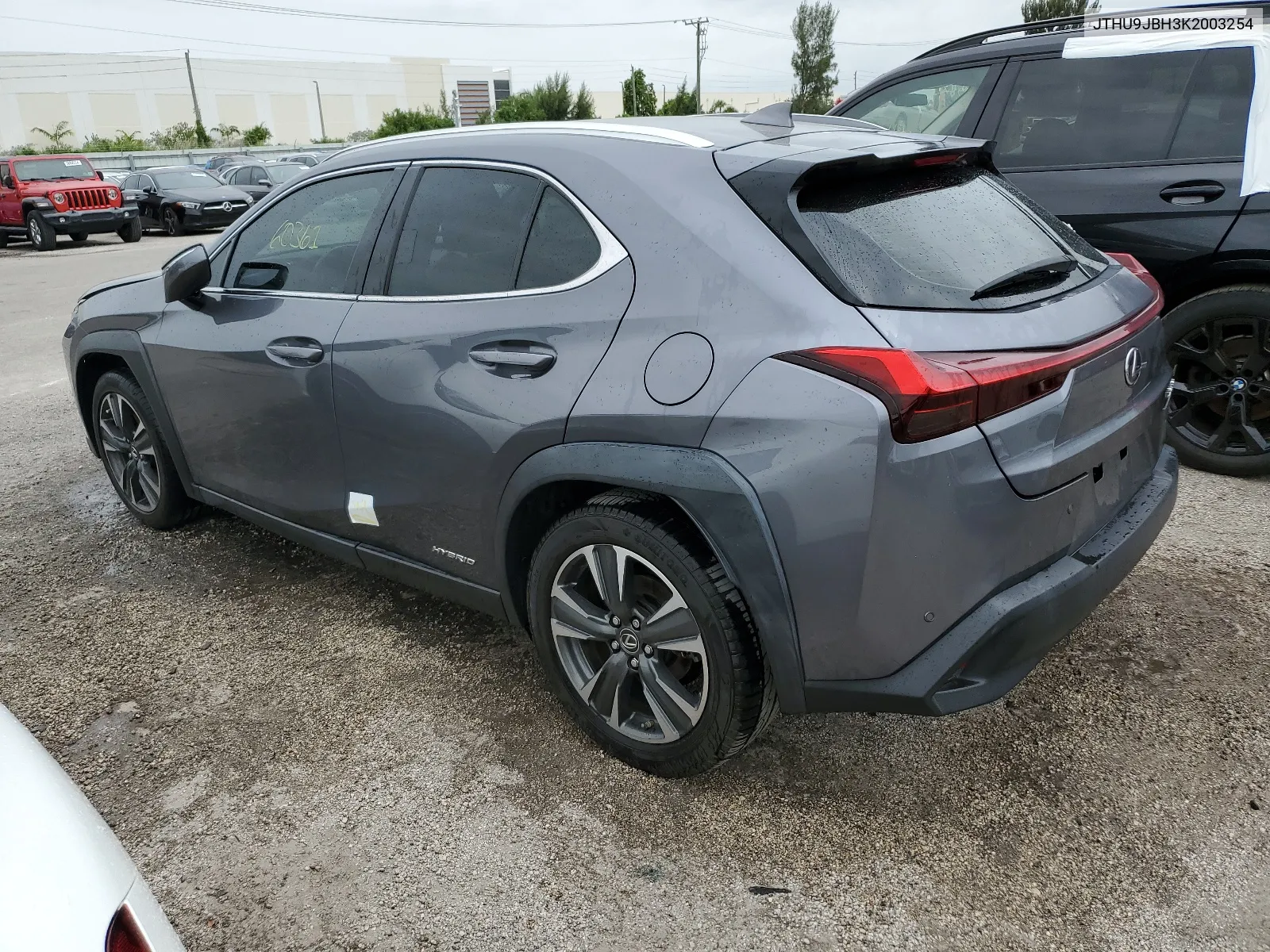 2019 Lexus Ux 250H VIN: JTHU9JBH3K2003254 Lot: 60192374