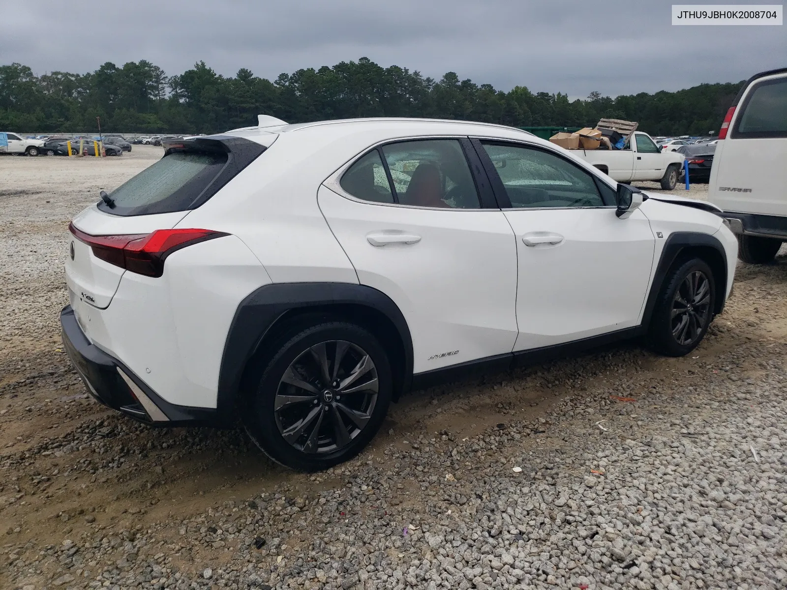 2019 Lexus Ux 250H VIN: JTHU9JBH0K2008704 Lot: 61702754