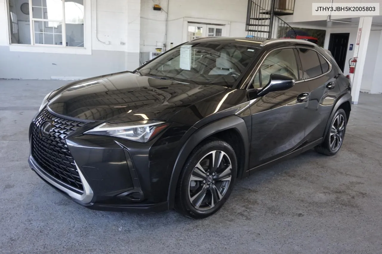 2019 Lexus Ux 200 VIN: JTHY3JBH5K2005803 Lot: 62071724