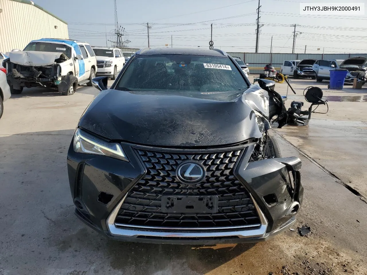 JTHY3JBH9K2000491 2019 Lexus Ux 200