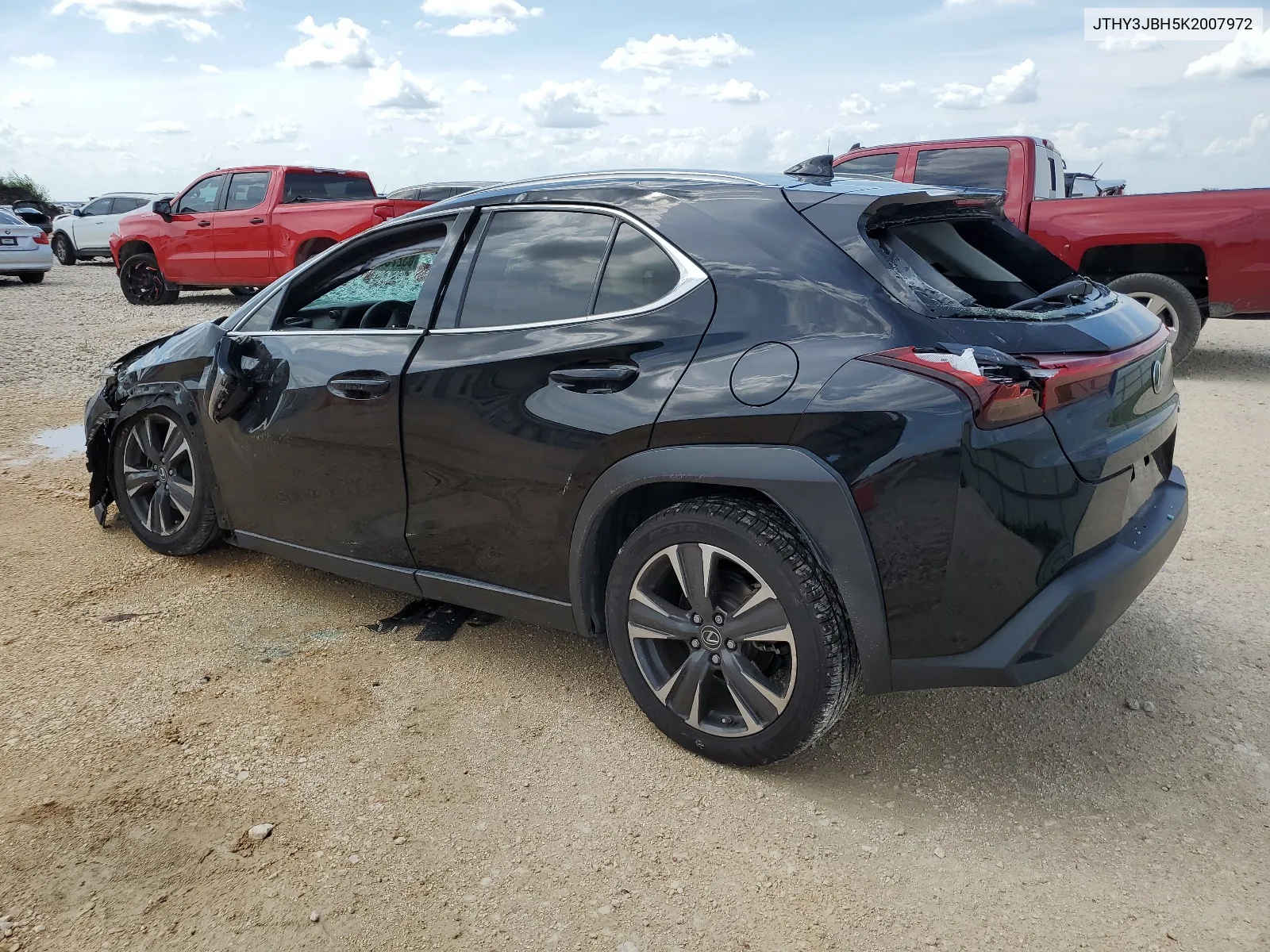 2019 Lexus Ux 200 VIN: JTHY3JBH5K2007972 Lot: 63275234