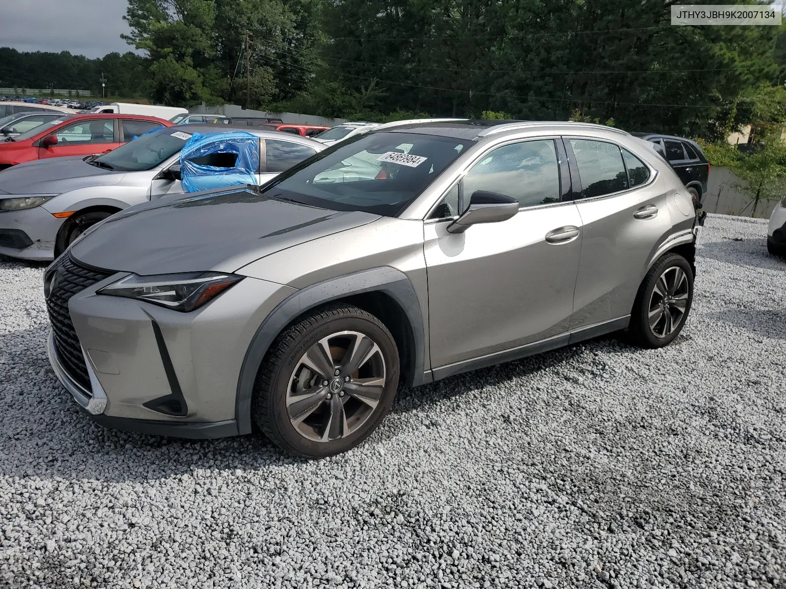 2019 Lexus Ux 200 VIN: JTHY3JBH9K2007134 Lot: 64869984