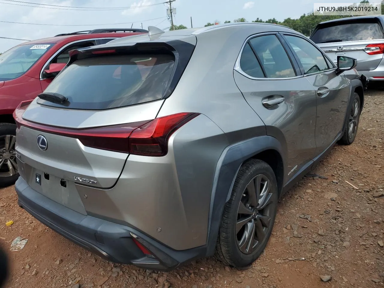 JTHU9JBH5K2019214 2019 Lexus Ux 250H