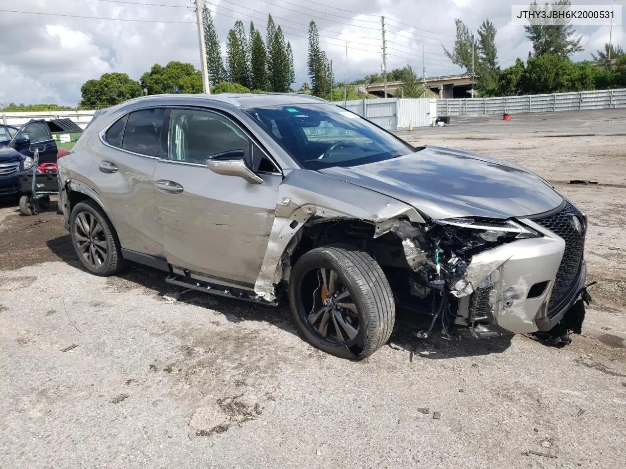 JTHY3JBH6K2000531 2019 Lexus Ux 200