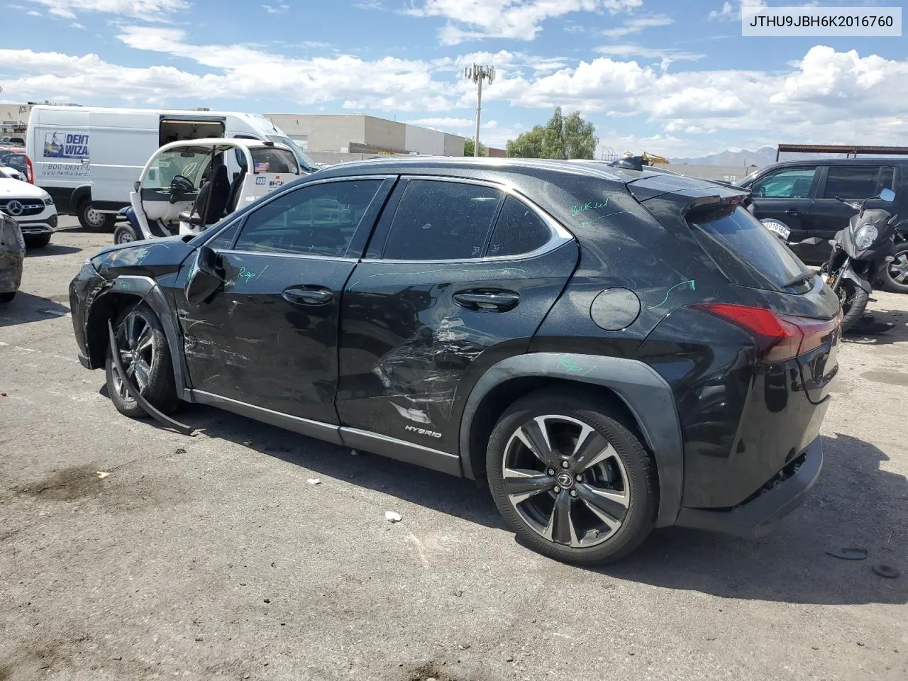 2019 Lexus Ux 250H VIN: JTHU9JBH6K2016760 Lot: 69479834