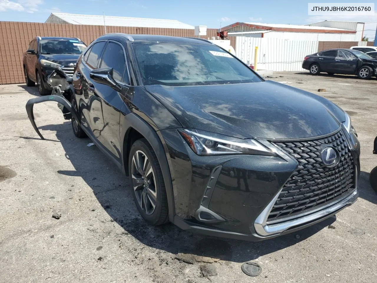 2019 Lexus Ux 250H VIN: JTHU9JBH6K2016760 Lot: 69479834