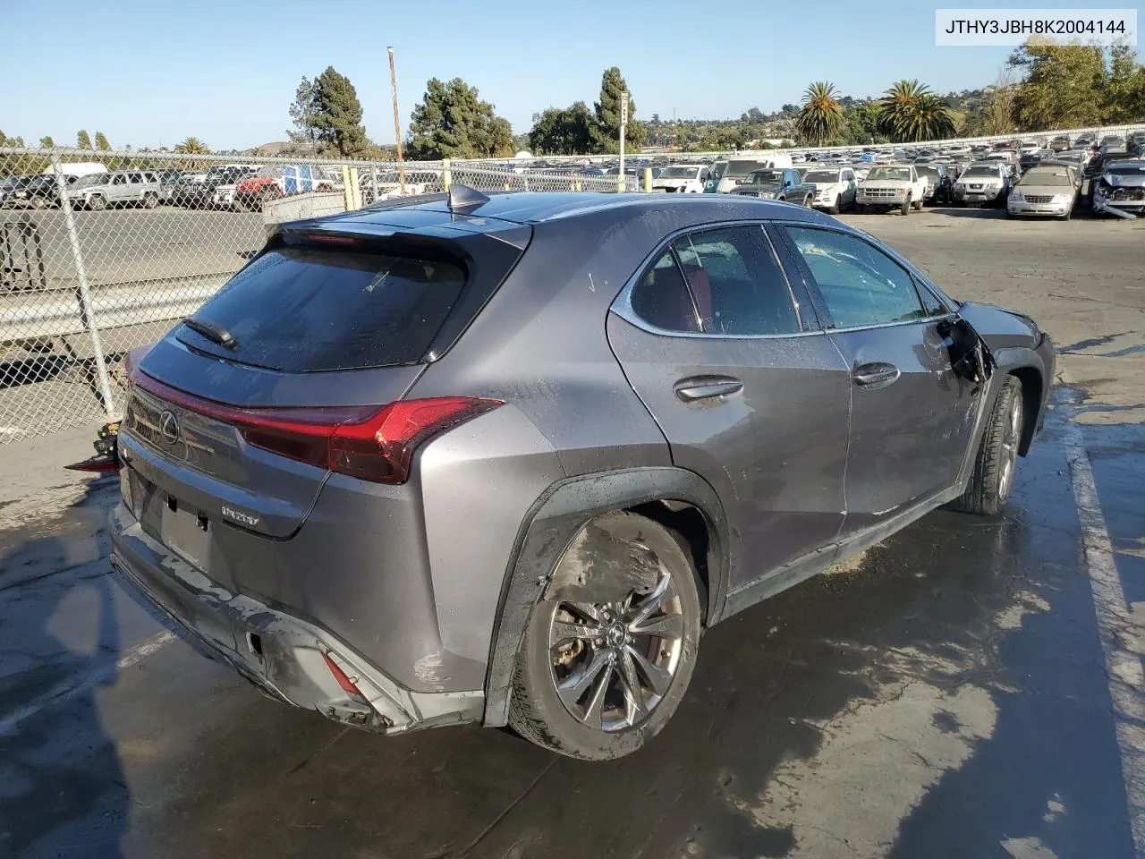 2019 Lexus Ux 200 VIN: JTHY3JBH8K2004144 Lot: 69991664