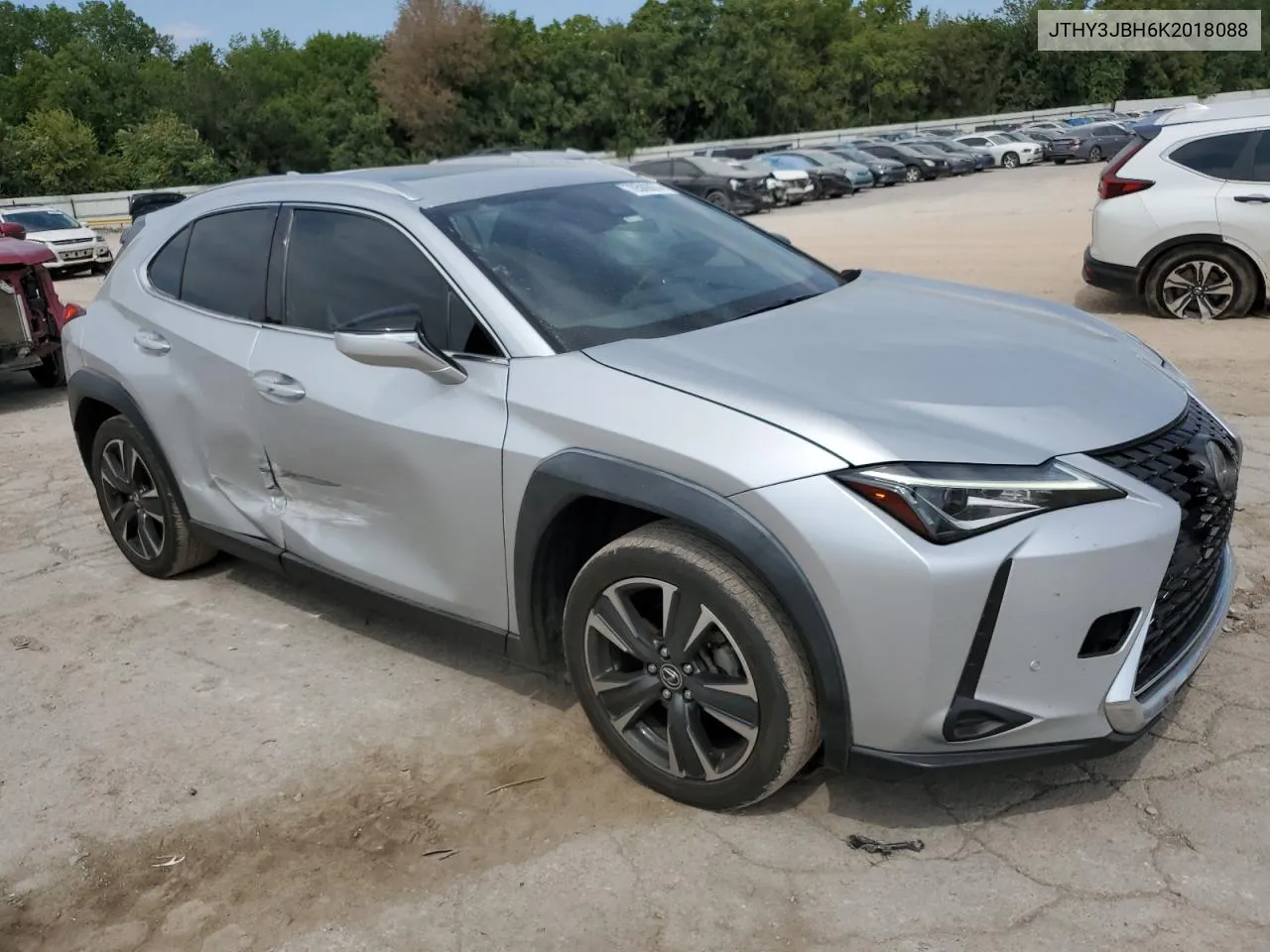 2019 Lexus Ux 200 VIN: JTHY3JBH6K2018088 Lot: 70509874