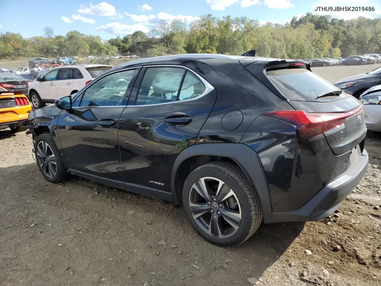 2019 Lexus Ux 250H VIN: JTHU9JBH5K2019486 Lot: 71574134