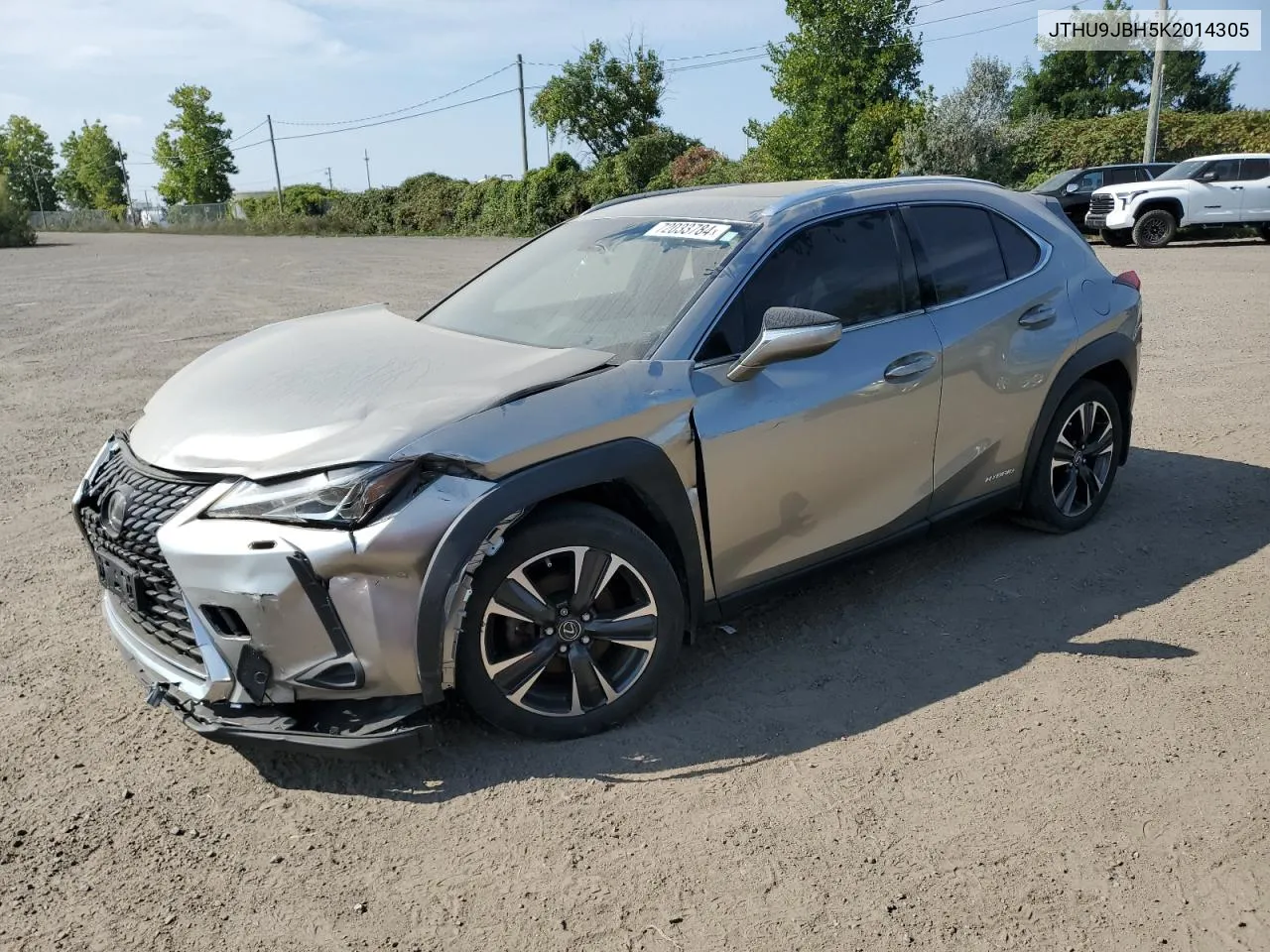 2019 Lexus Ux 250H VIN: JTHU9JBH5K2014305 Lot: 72033784