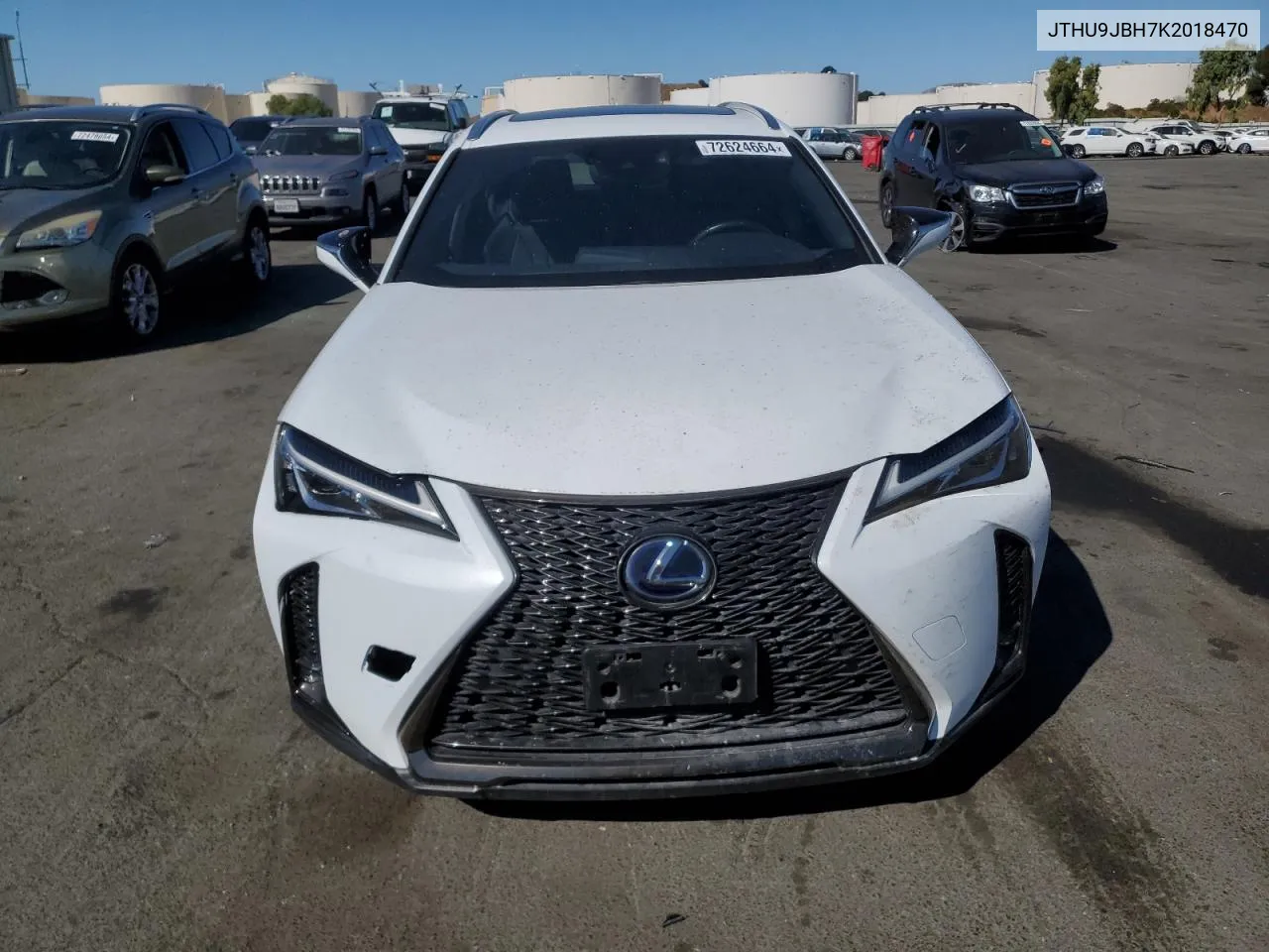 JTHU9JBH7K2018470 2019 Lexus Ux 250H