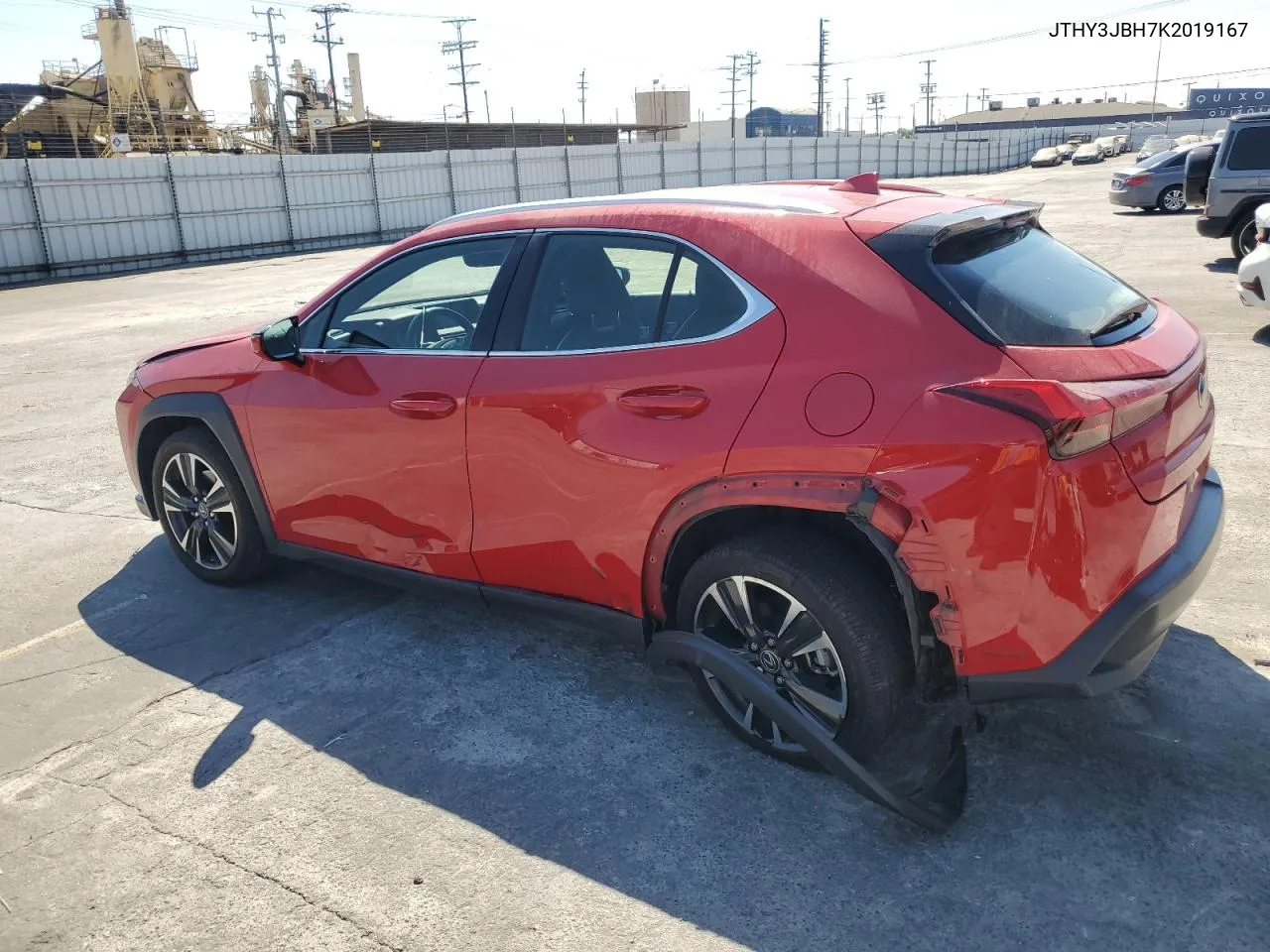 2019 Lexus Ux 200 VIN: JTHY3JBH7K2019167 Lot: 73723744