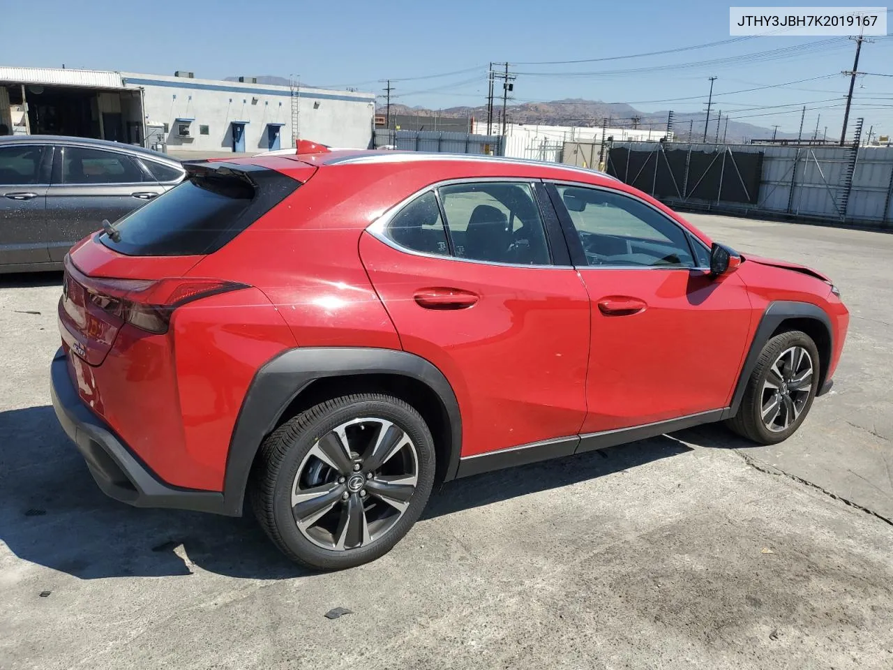 2019 Lexus Ux 200 VIN: JTHY3JBH7K2019167 Lot: 73723744