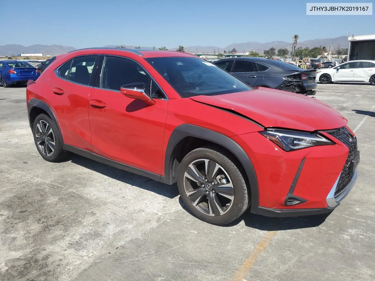 2019 Lexus Ux 200 VIN: JTHY3JBH7K2019167 Lot: 73723744