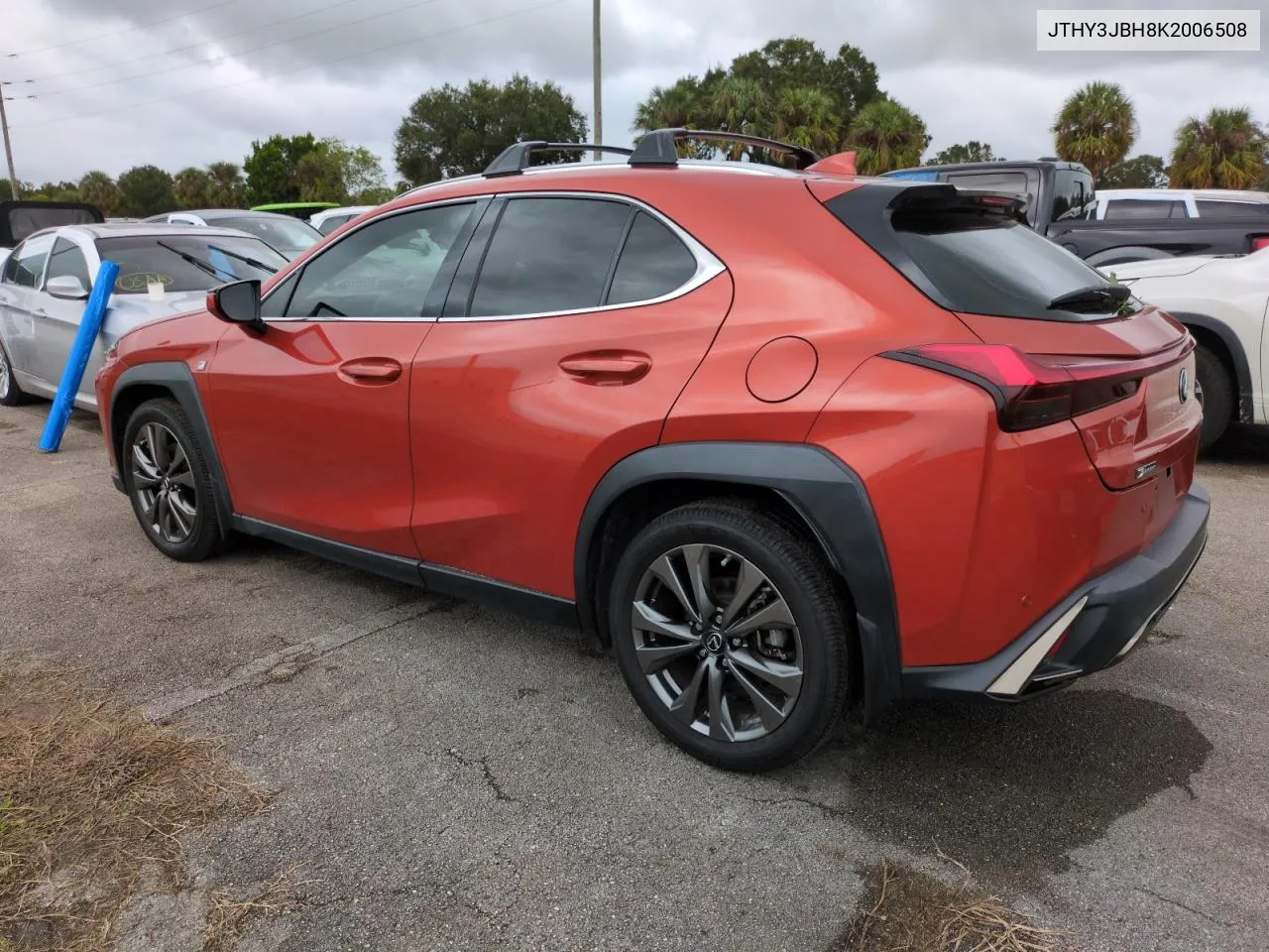 2019 Lexus Ux 200 VIN: JTHY3JBH8K2006508 Lot: 74500134